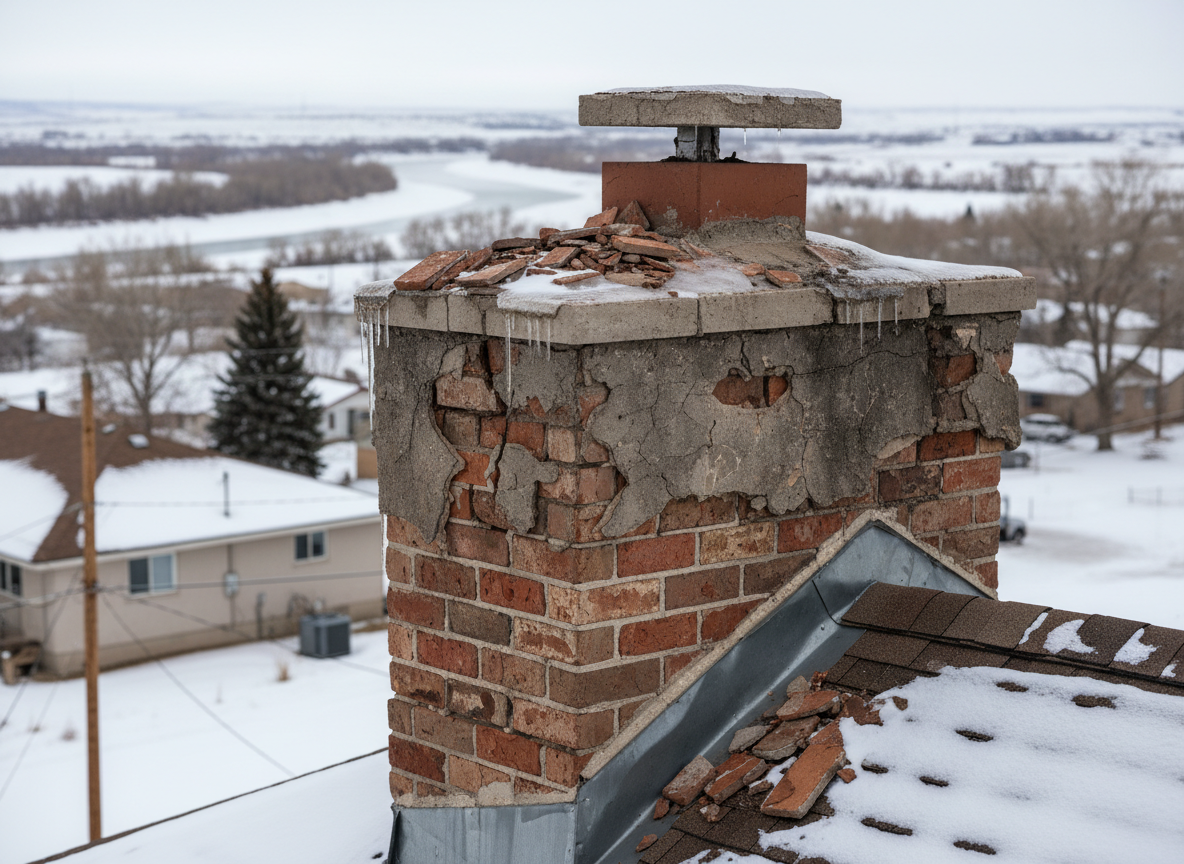 How Freeze-Thaw Cycles Affect Chimneys in Riverton Homes