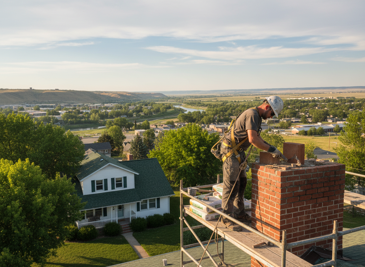 Chimney repair in Sandy