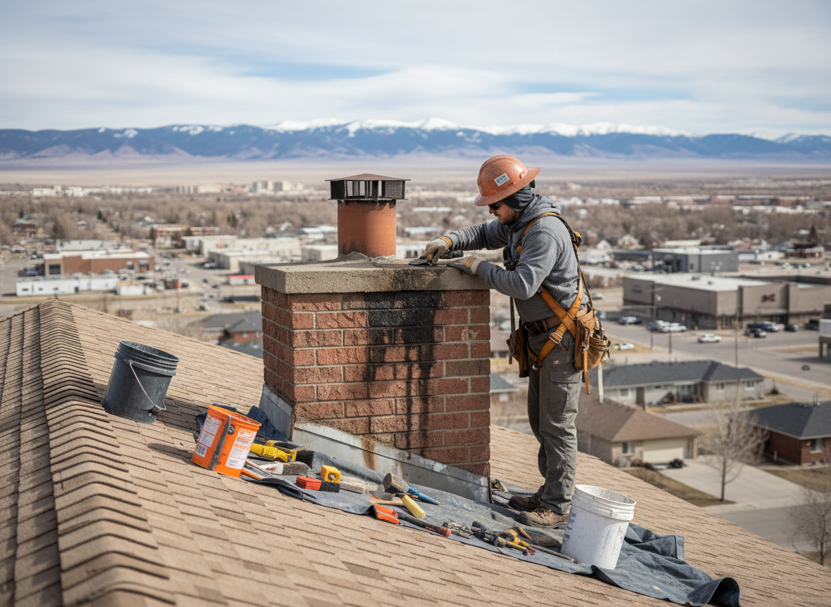 Chimney repair in Draper