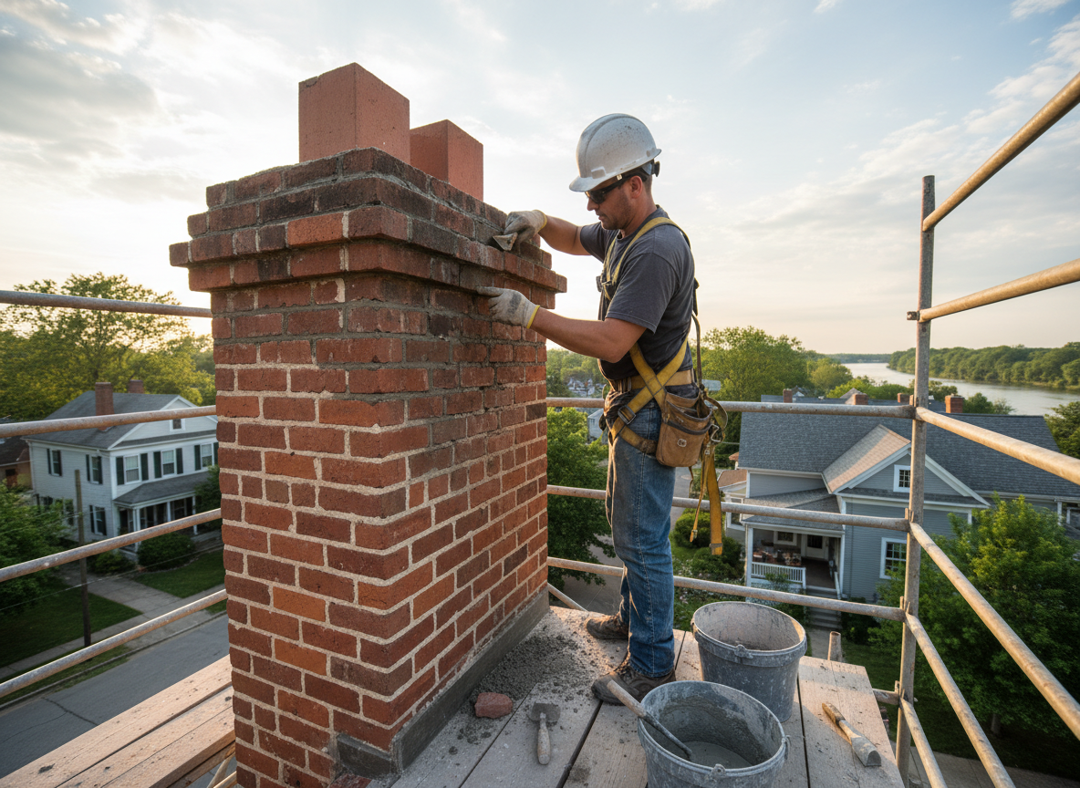 Chimney Mortar Repair in Riverton, UT