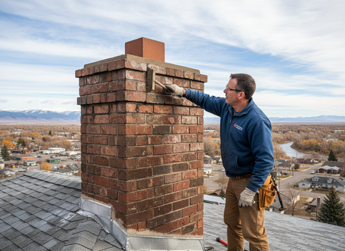 Chimney repair in Lehi