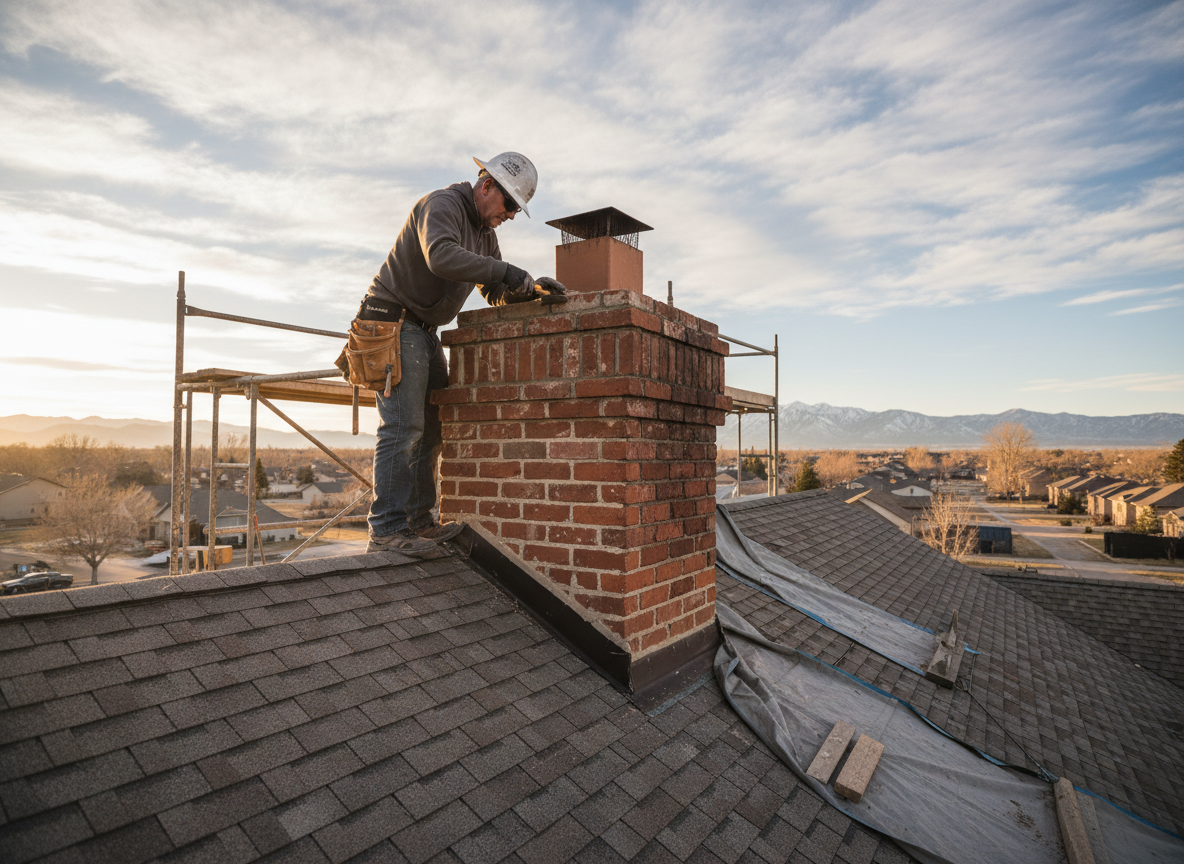Roof Chimney Repair in Riverton, UT