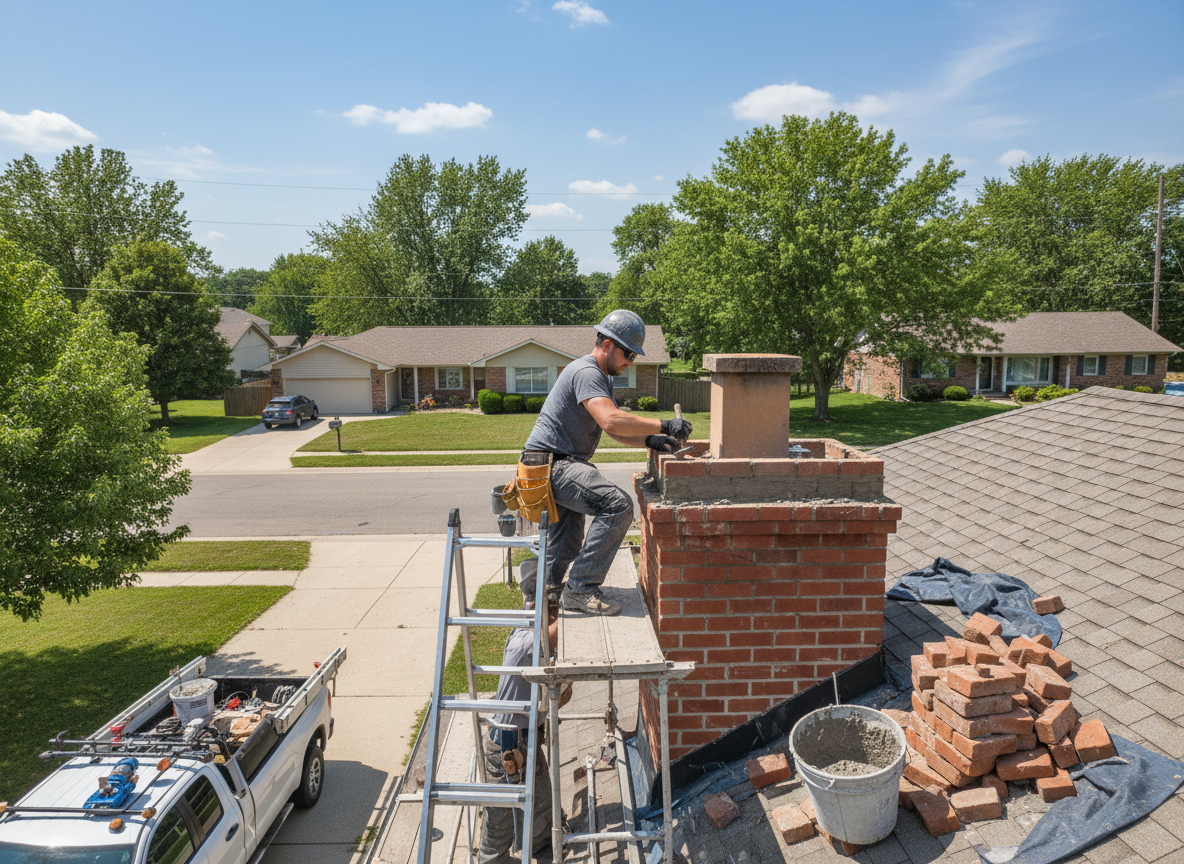 Chimney Repair in Bluffdale, UT 84065